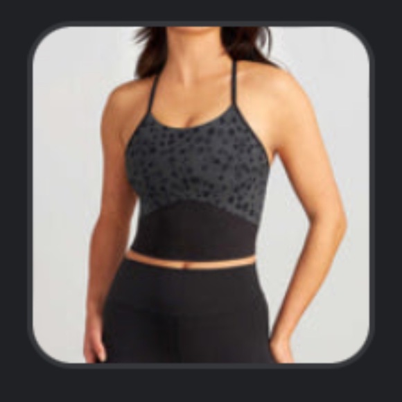 Stori Legend Cropped Shelf Tank NWT - Picture 2 of 5